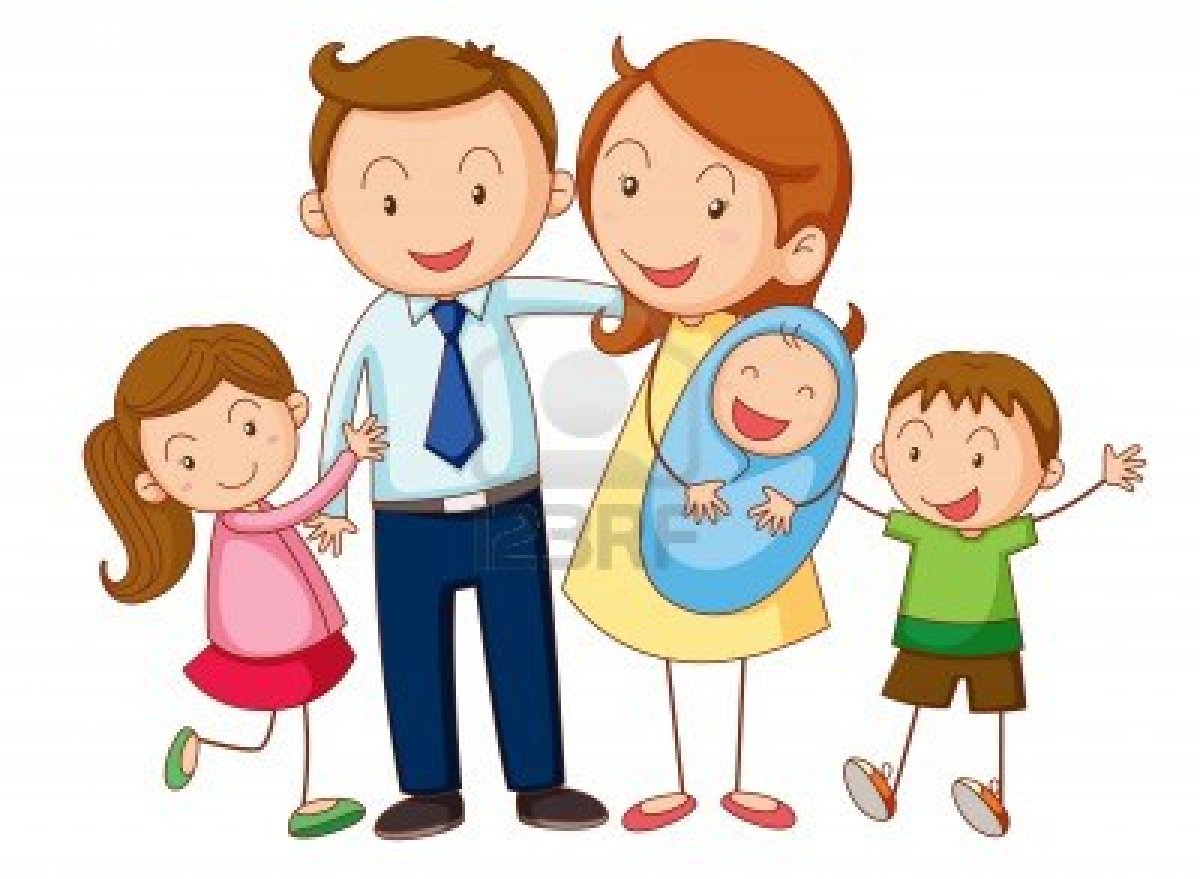 clipart of nuclear family - photo #44